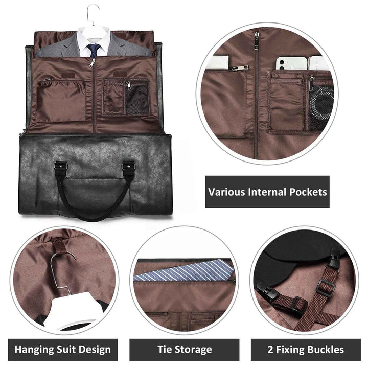Adjustable Strap Duffel Bag with Top Handles
