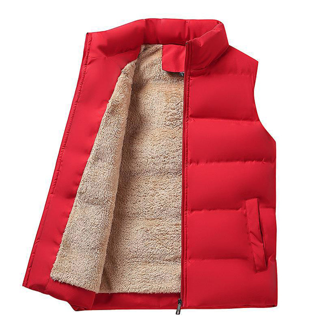 Men's Stylish Lightweight Warm Vest Red