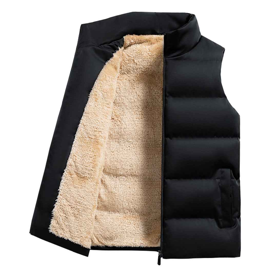 Men's Stylish Lightweight Warm Vest Black