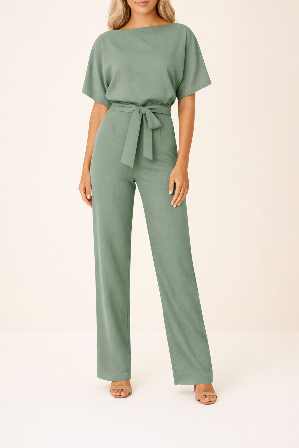 Dyone | Women's Elegant and Stylish Jumpsuit Green