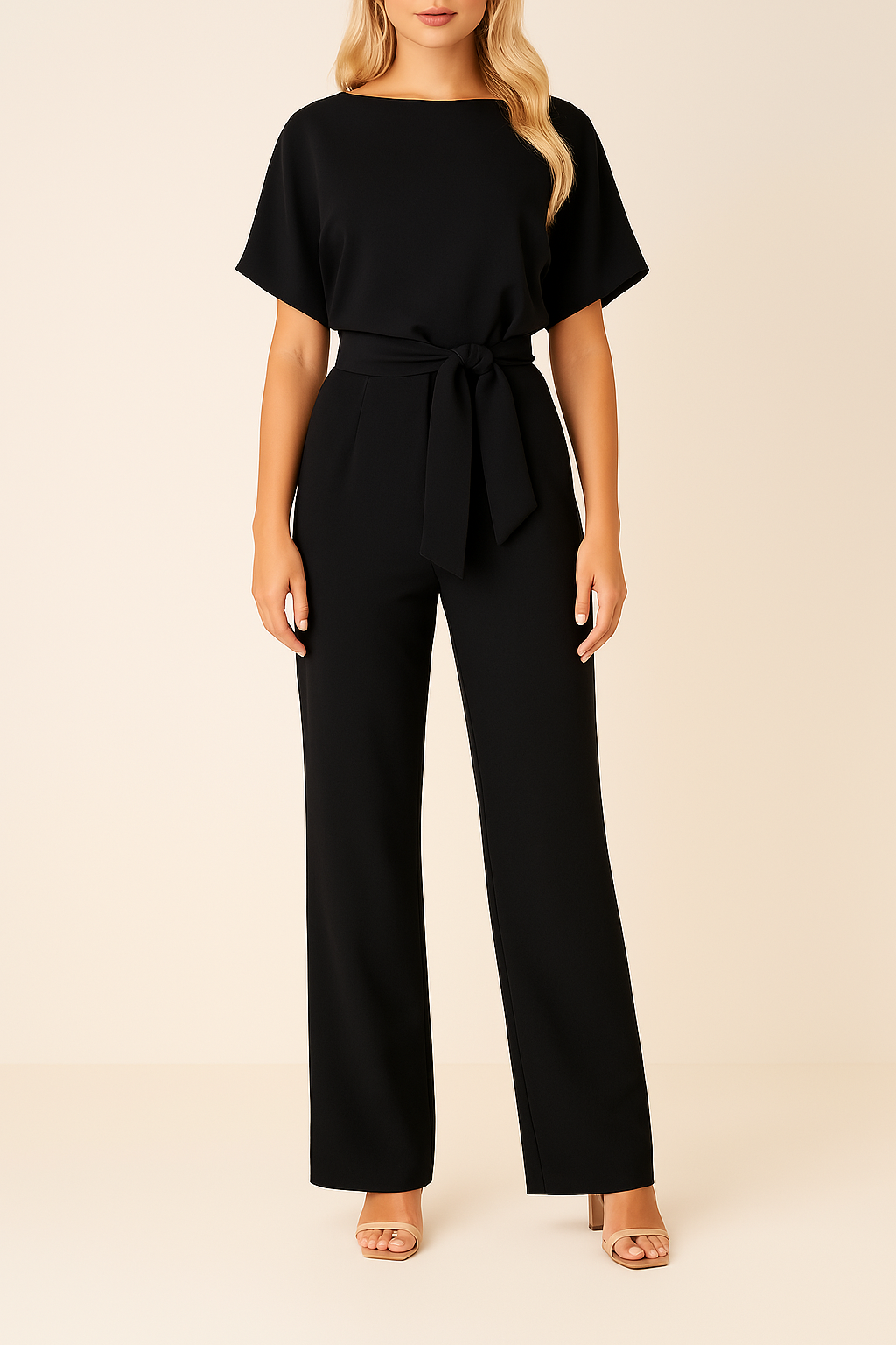 Dyone | Women's Elegant and Stylish Jumpsuit Black