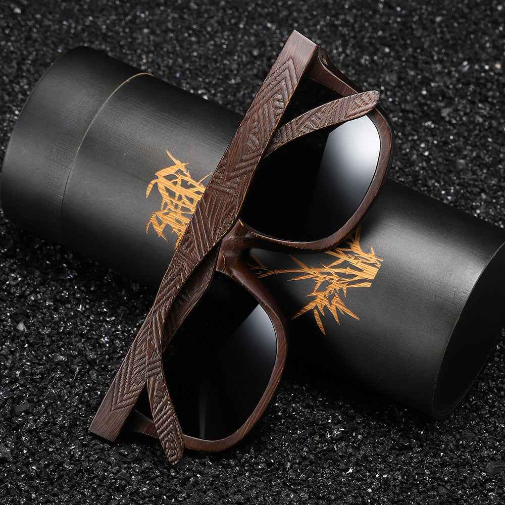 Eco-Friendly Bamboo Polarized Sunglasses