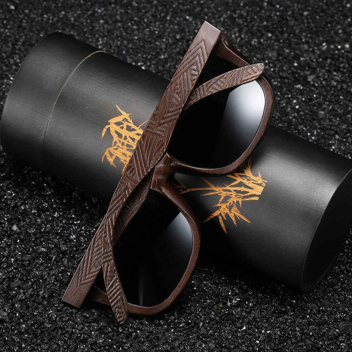 Eco-Friendly Bamboo Polarized Sunglasses