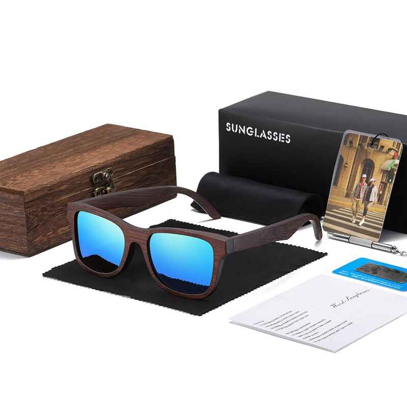 Eco-Friendly Bamboo Polarized Sunglasses