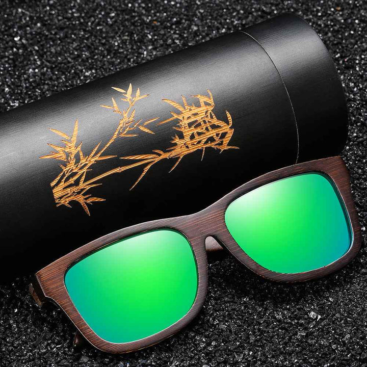 Eco-Friendly Bamboo Polarized Sunglasses