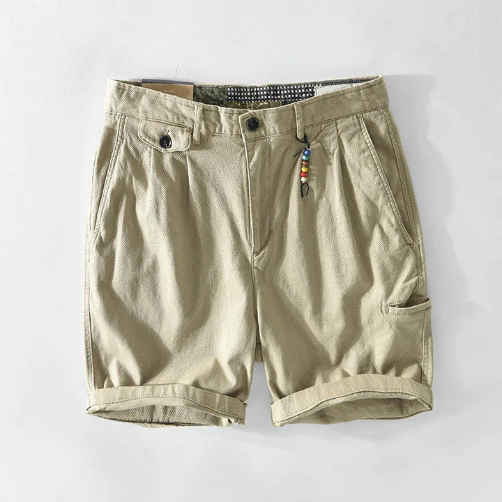 Men's Everyday Cotton Blend Casual Shorts Khaki