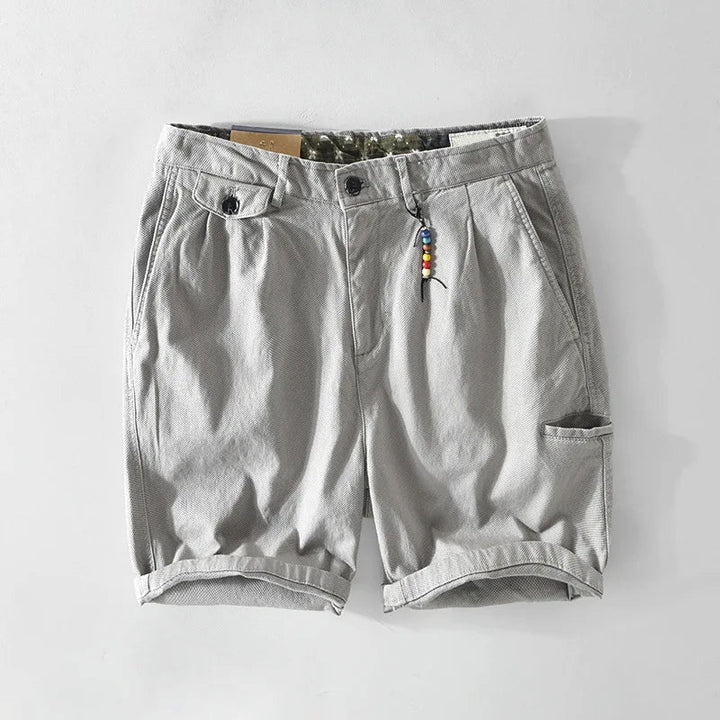 Men's Everyday Cotton Blend Casual Shorts Gray