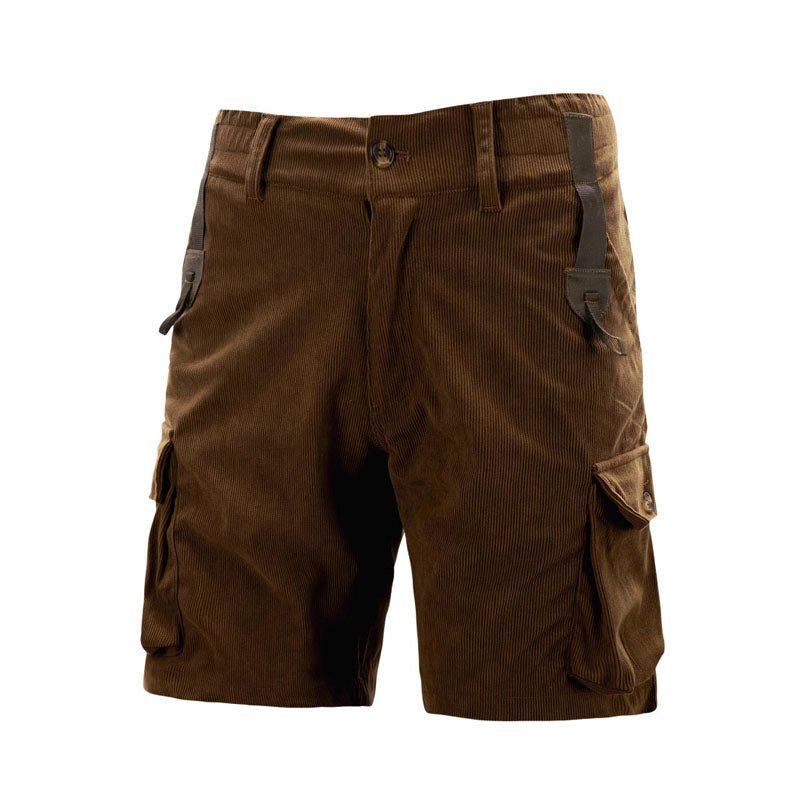 Men's Outdoor Corduroy Cargo Shorts