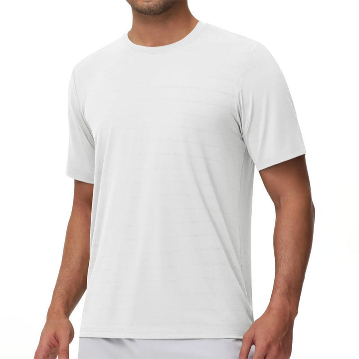 Men's Short Sleeve Crew Neck T-Shirt White