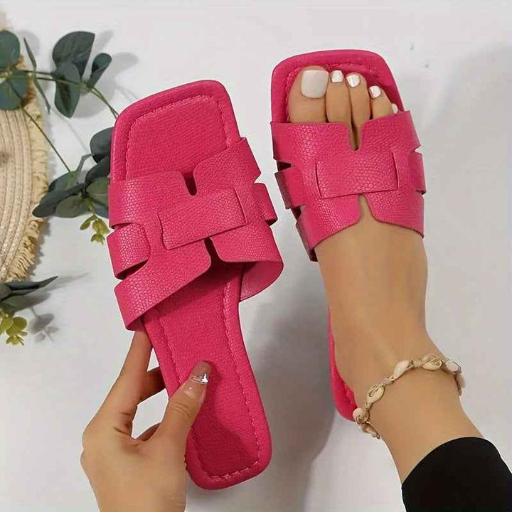 Elara | Elegant Women's Sandals with Comfortable Footbed for Summer Pink
