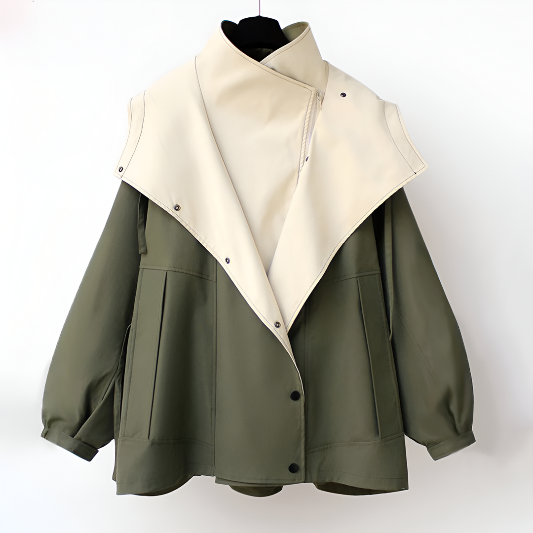 Elegant Functional Women's Coat White