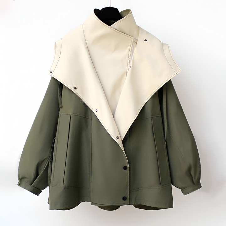 Elegant Functional Women's Coat White