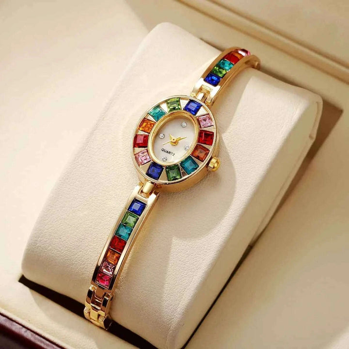 Elegant Gemstone Watch
