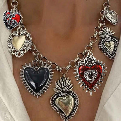 Nightfall Necklace Silver Gold Silver Vibrant