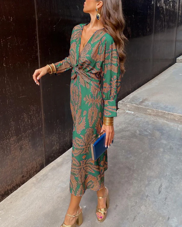 Elegant Women's Shift Maxi Dress for Date Night Out