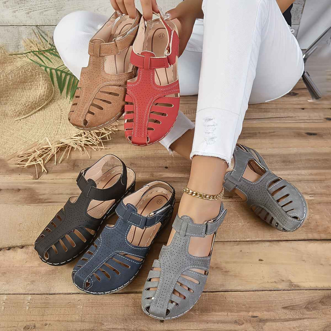 Maisie | Elegant Closed Women's Sandals - Stylish Footwear for Comfort and Fashion
