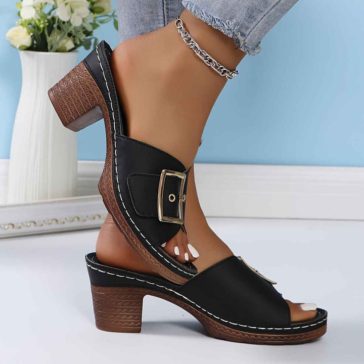 Samantha | Stylish Women's Leather Sandals - Comfortable Summer Footwear