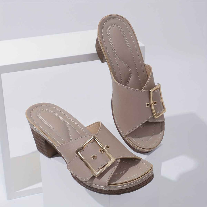 Samantha | Stylish Women's Leather Sandals - Comfortable Summer Footwear