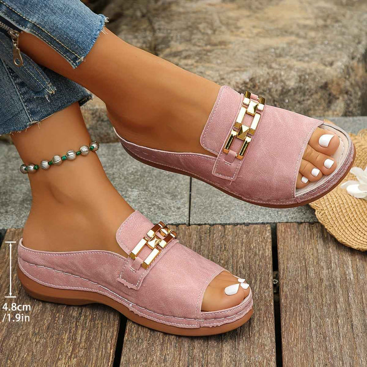Eli | Elegant Women's Wedge Sandals for Comfort and Style