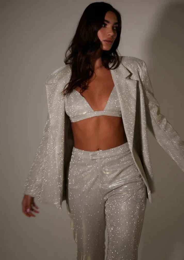 Women's Sparkling Three-Piece Set