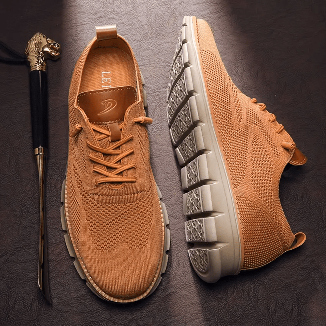 Elliott | Ultimate Comfortable Support Shoes for Men Khaki