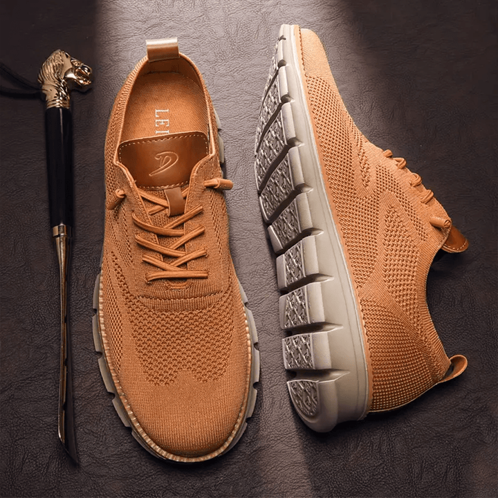 Elliott | Ultimate Comfortable Support Shoes for Men Khaki