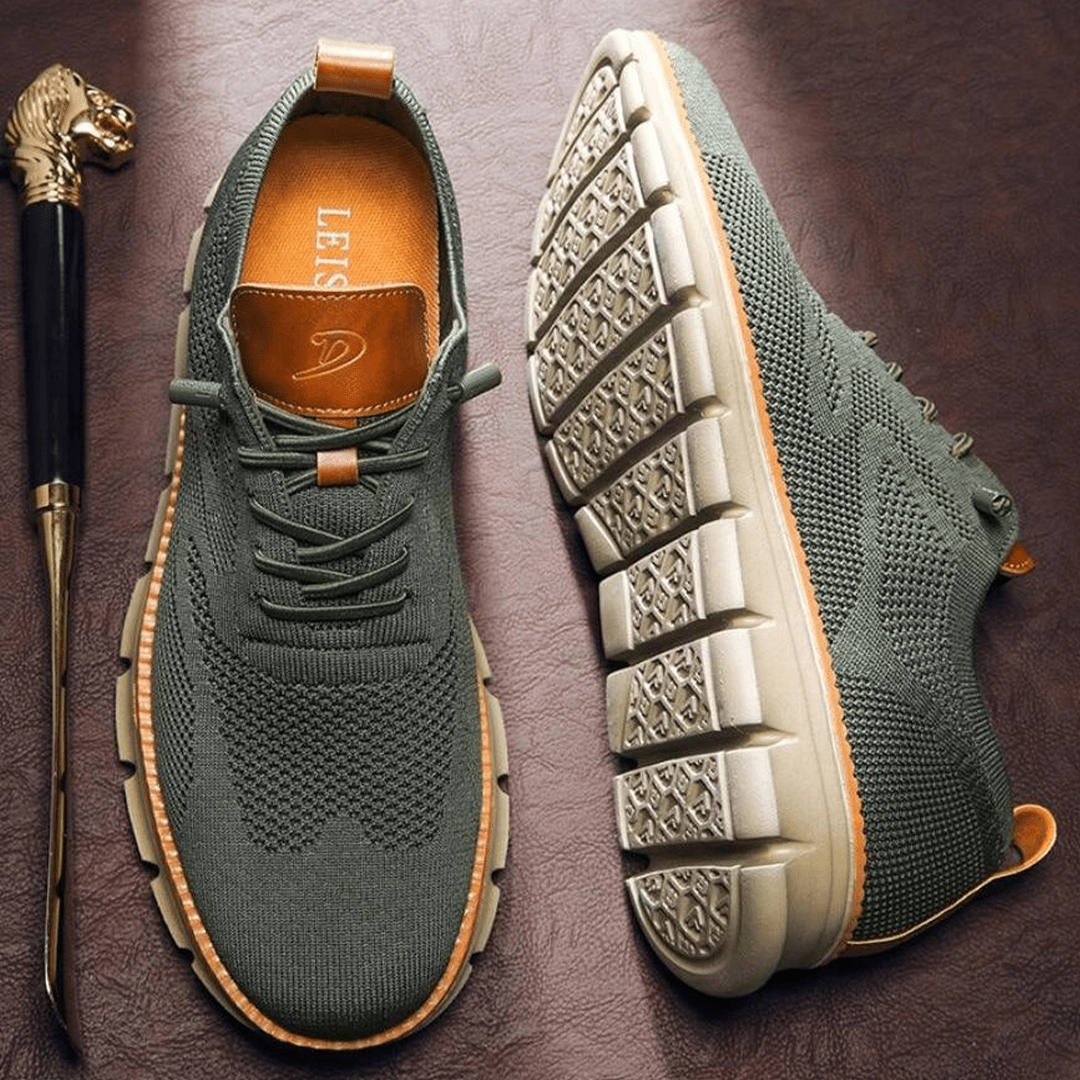 Elliott | Ultimate Comfortable Support Shoes for Men Green