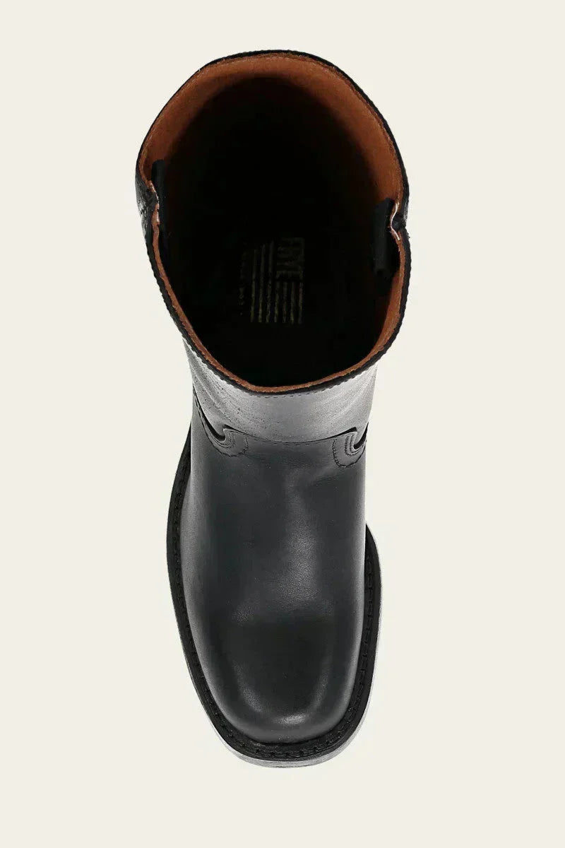 Women's Slim Fit Knee-High Boots with Structured Sole