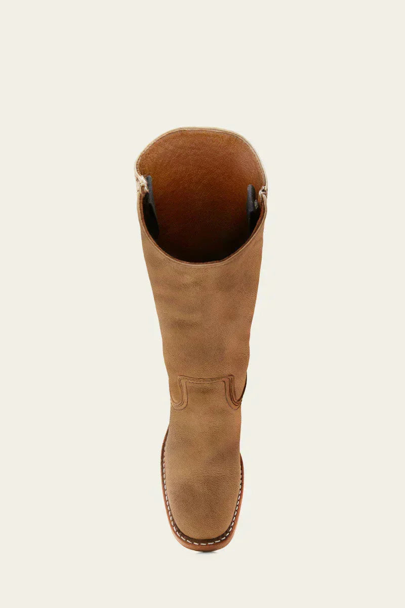 Women's Slim Fit Knee-High Boots with Structured Sole