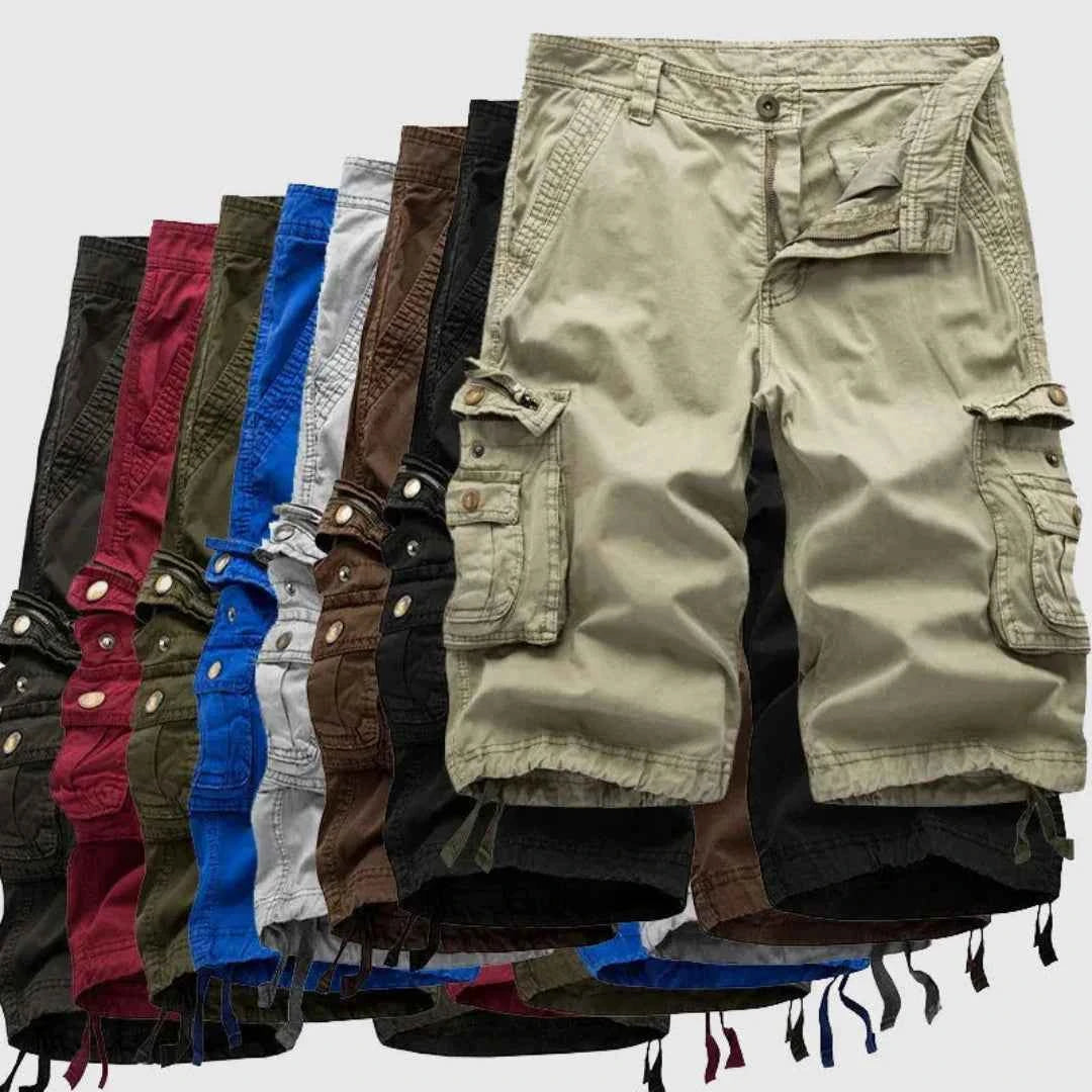 Men's Multi-Pocket Cargo Shorts