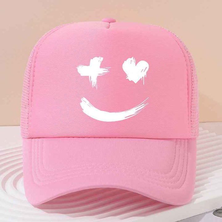 Face Peaked Cap Sunshade Baseball Cap Outdoor Riding Printing
