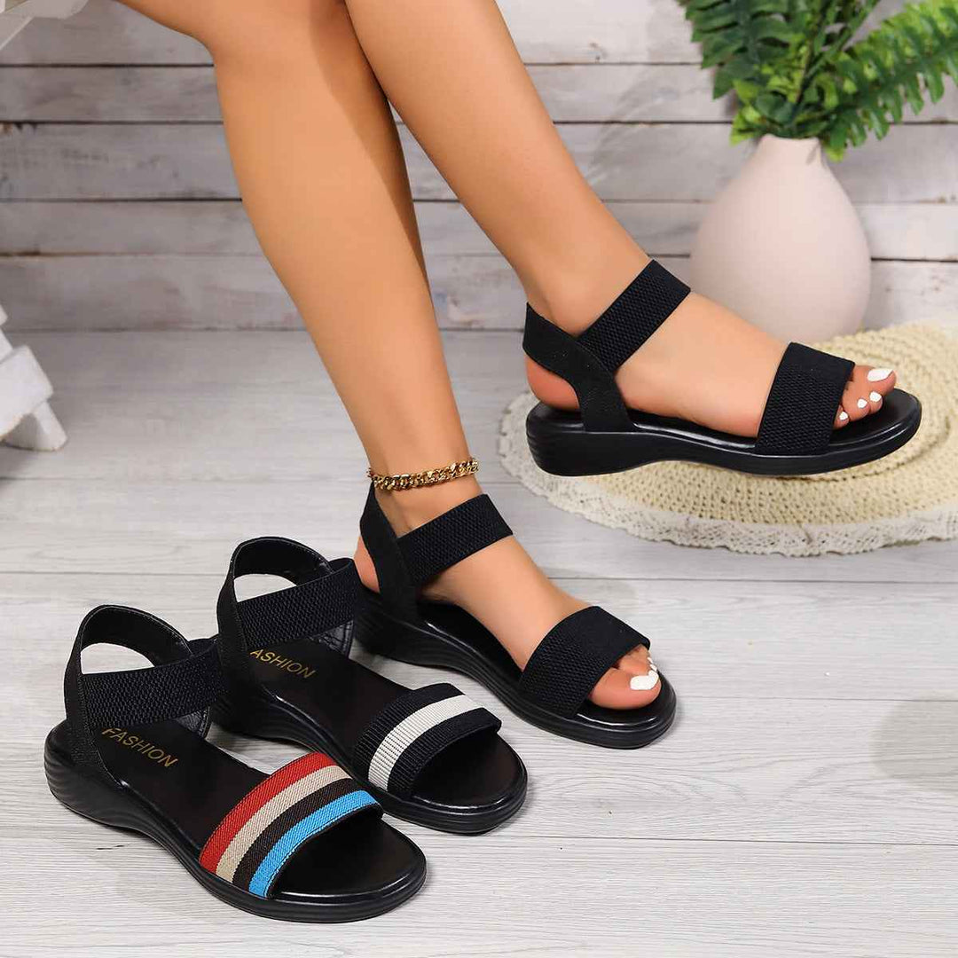 Ava | Elastic Women's Sandals - FlexiColor Design