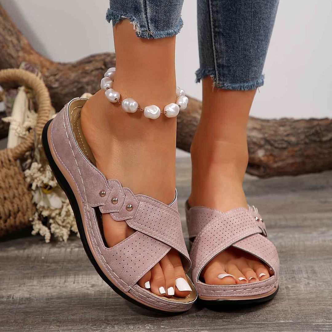 FlexiGlow – Elegant Women's Sandals with Orthopedic Support