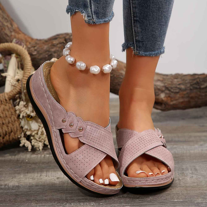 FlexiGlow – Elegant Women's Sandals with Orthopedic Support