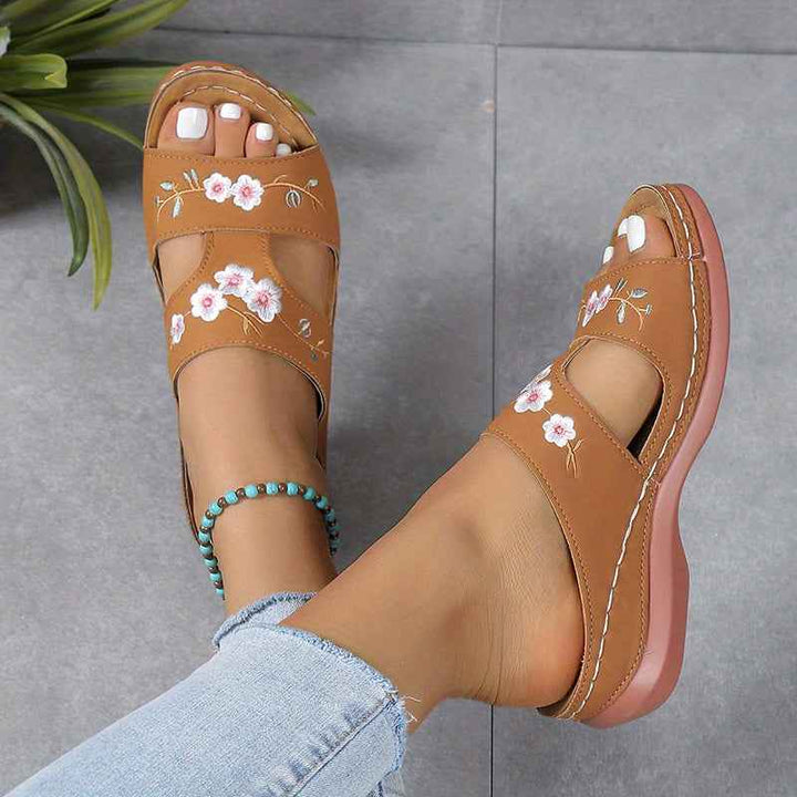 FloraStep | Women's Orthopedic Sandals with Comfortable Platform