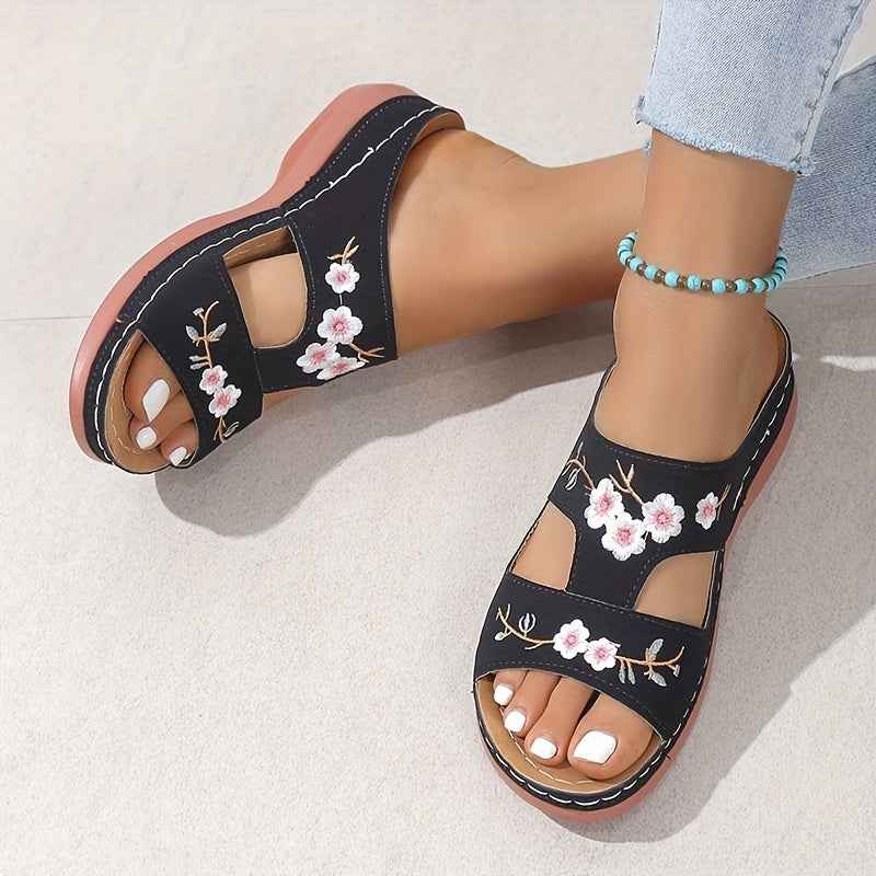 FloraStep | Women's Orthopedic Sandals with Comfortable Platform