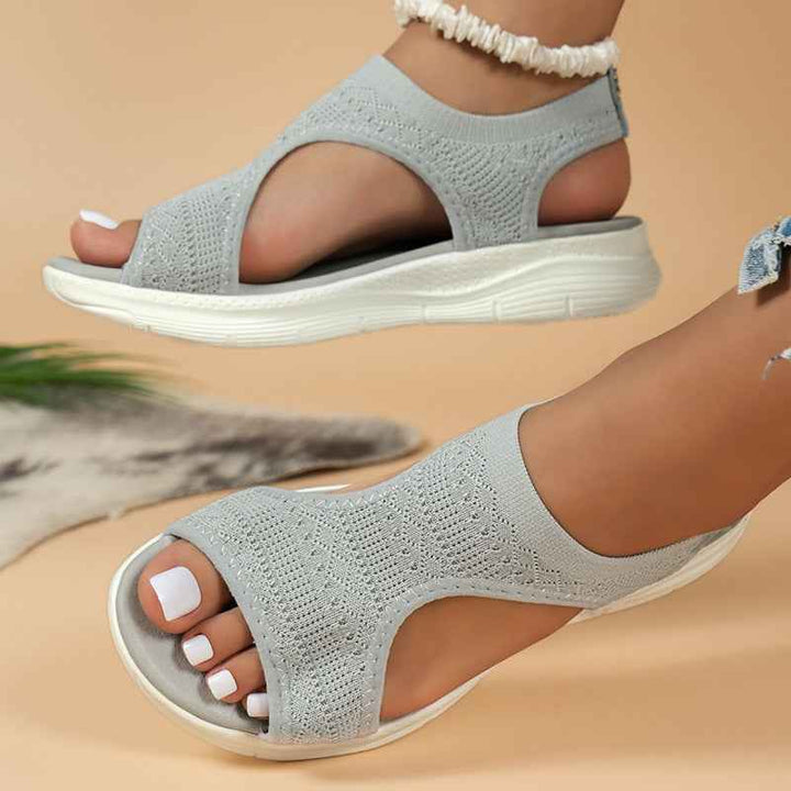 Luna | Women's Comfortable Orthopedic Sandals Gray
