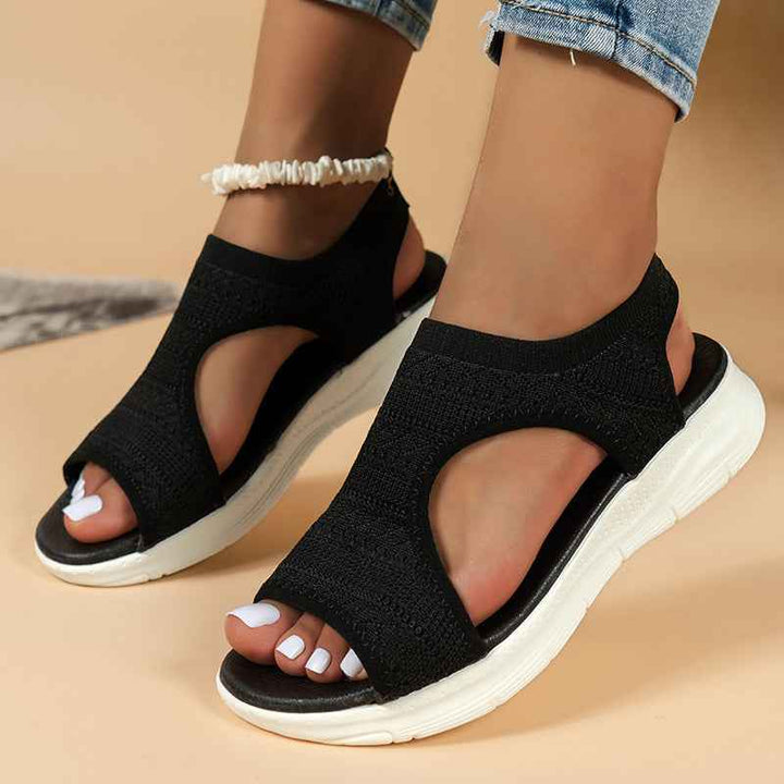 Luna | Women's Comfortable Orthopedic Sandals Black