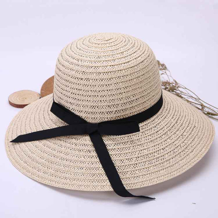 Folding Beach Holiday Hat - Stylish Sun Protection for Your Perfect Getaway