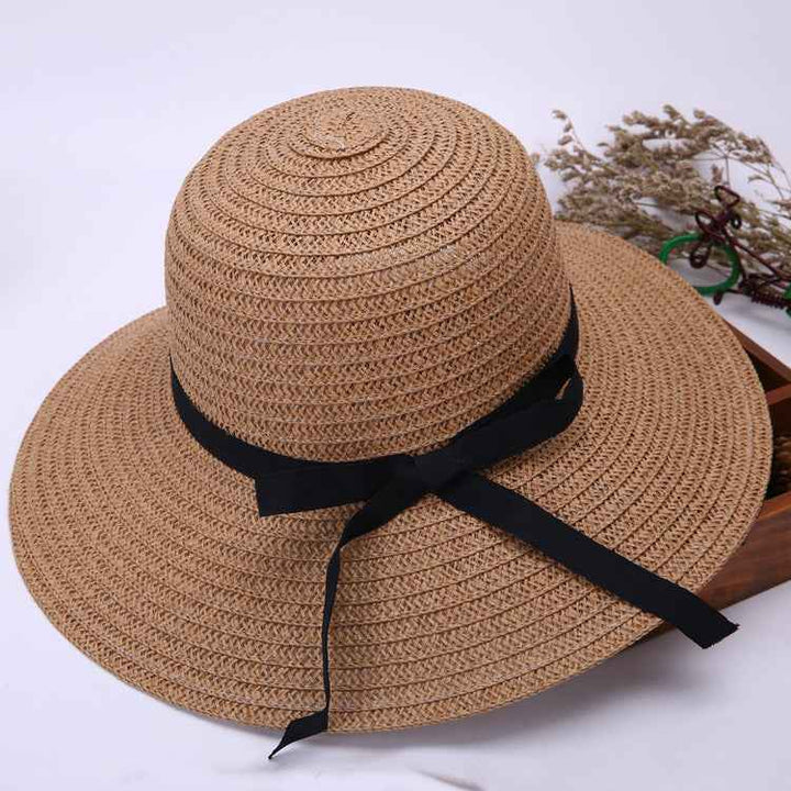 Folding Beach Holiday Hat - Stylish Sun Protection for Your Perfect Getaway