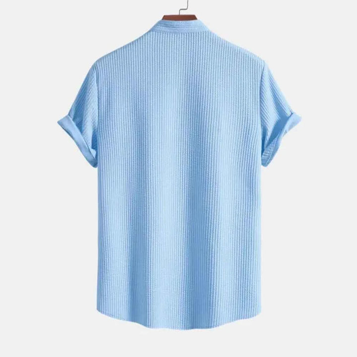 Men's Sleek Ribbed Shirt