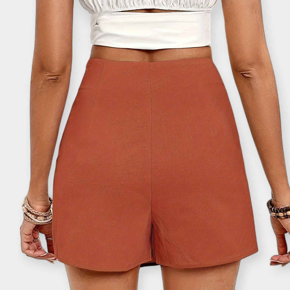 Women's High-Waisted Shorts - Stylish and Comfortable