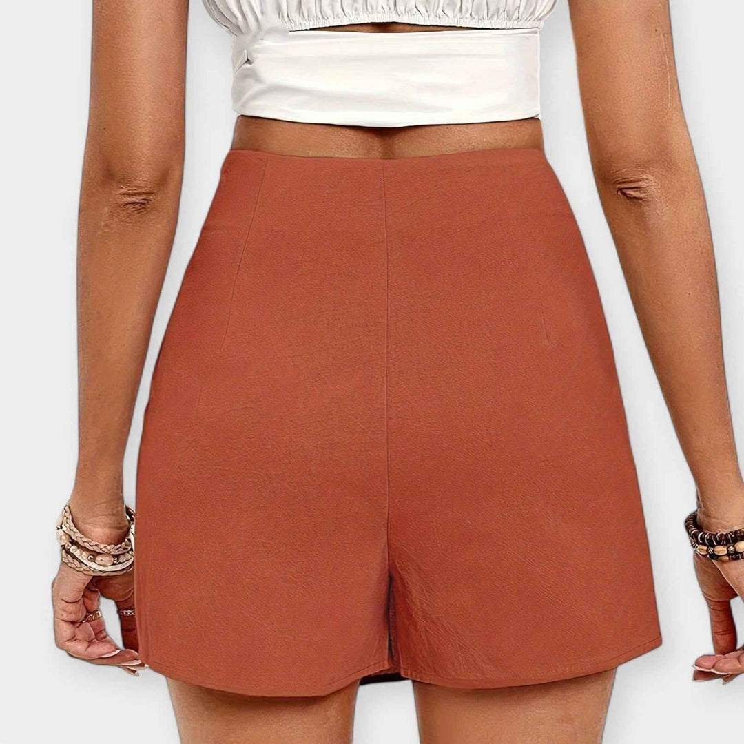 Women's High-Waisted Shorts - Stylish and Comfortable