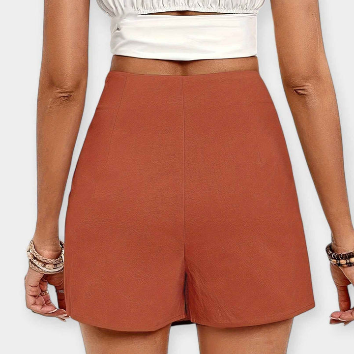 Women's High-Waisted Shorts - Stylish and Comfortable