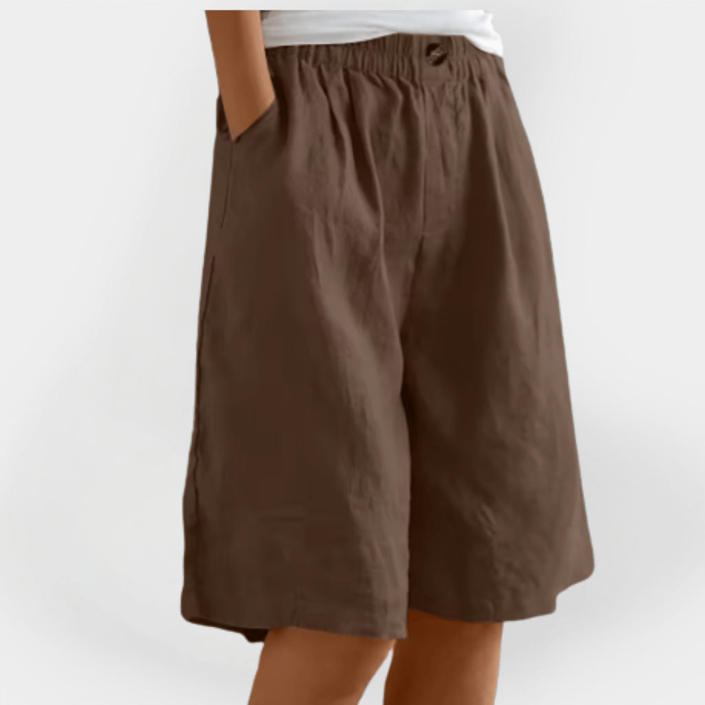 Women's Stylish Shorts Brown