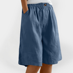 Women's Stylish Shorts Light Blue