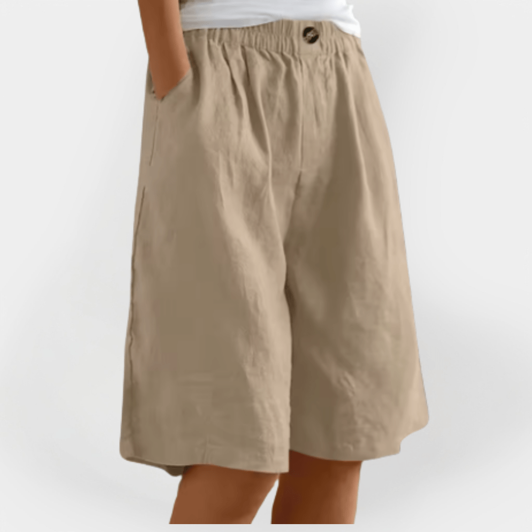 Women's Stylish Shorts Khaki