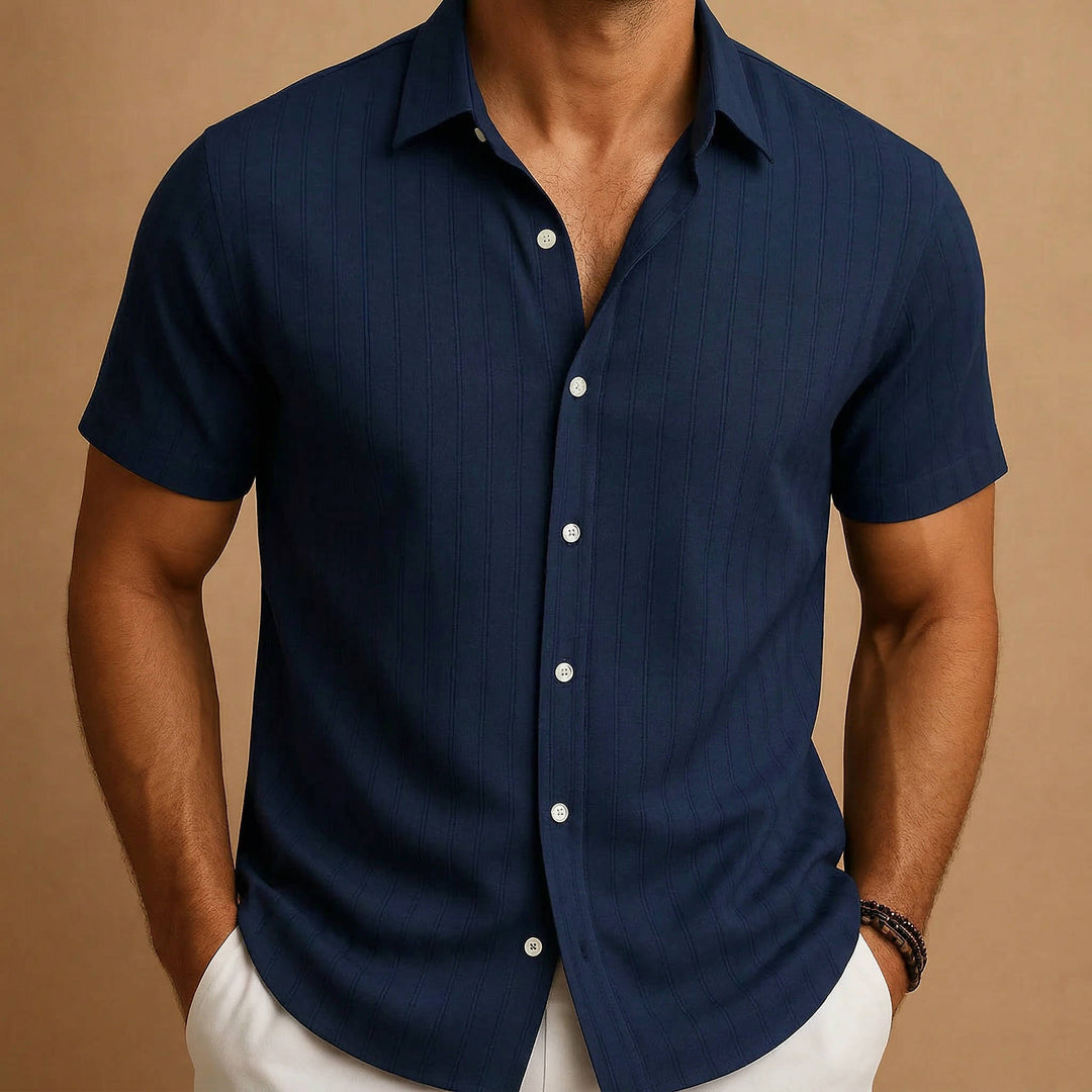 Mark | Chemise légère à manches courtes pour homme