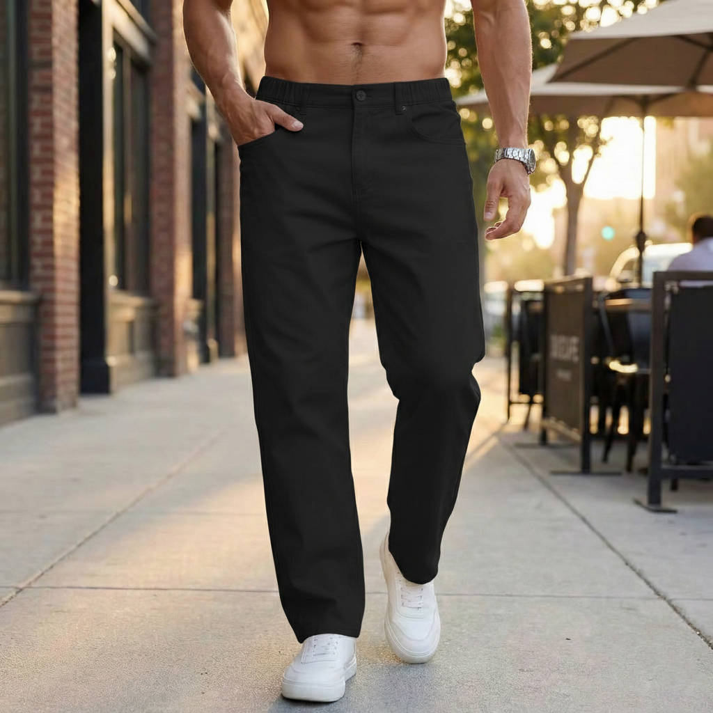 Men's Relaxed Fit Casual Pants