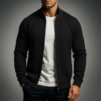 Men's Cozy Knit Cardigan Black